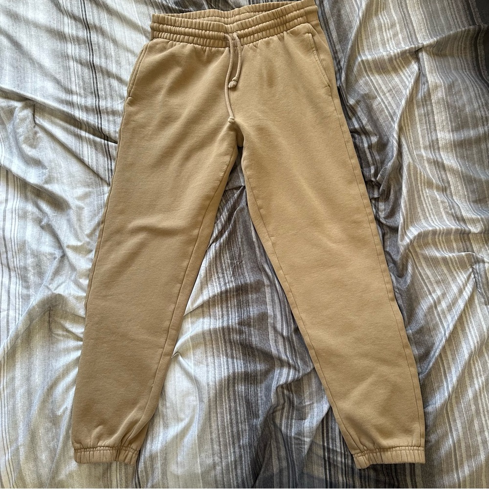 Tna Cozy AF Tan Jogger Pants US Women’s Size Medium